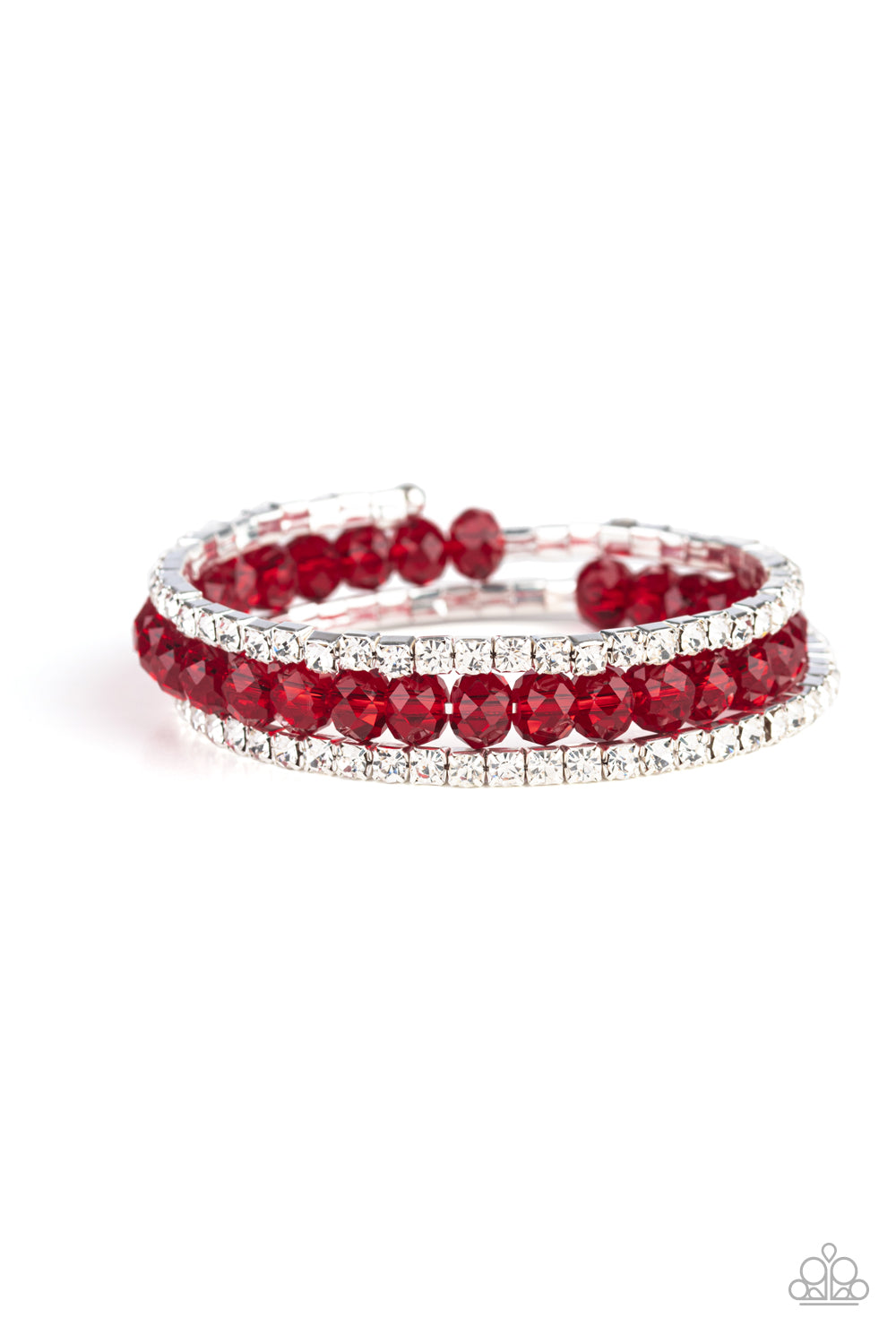 Glam-ified Fashion Bracelet__Red