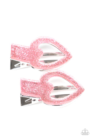 Glitter-Hearted__Hair Accessories__Pink
