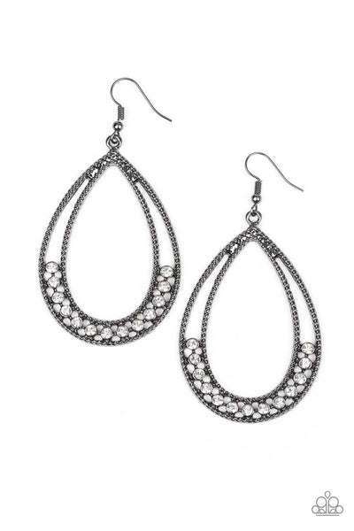 Glitz Fit Earrings__Black