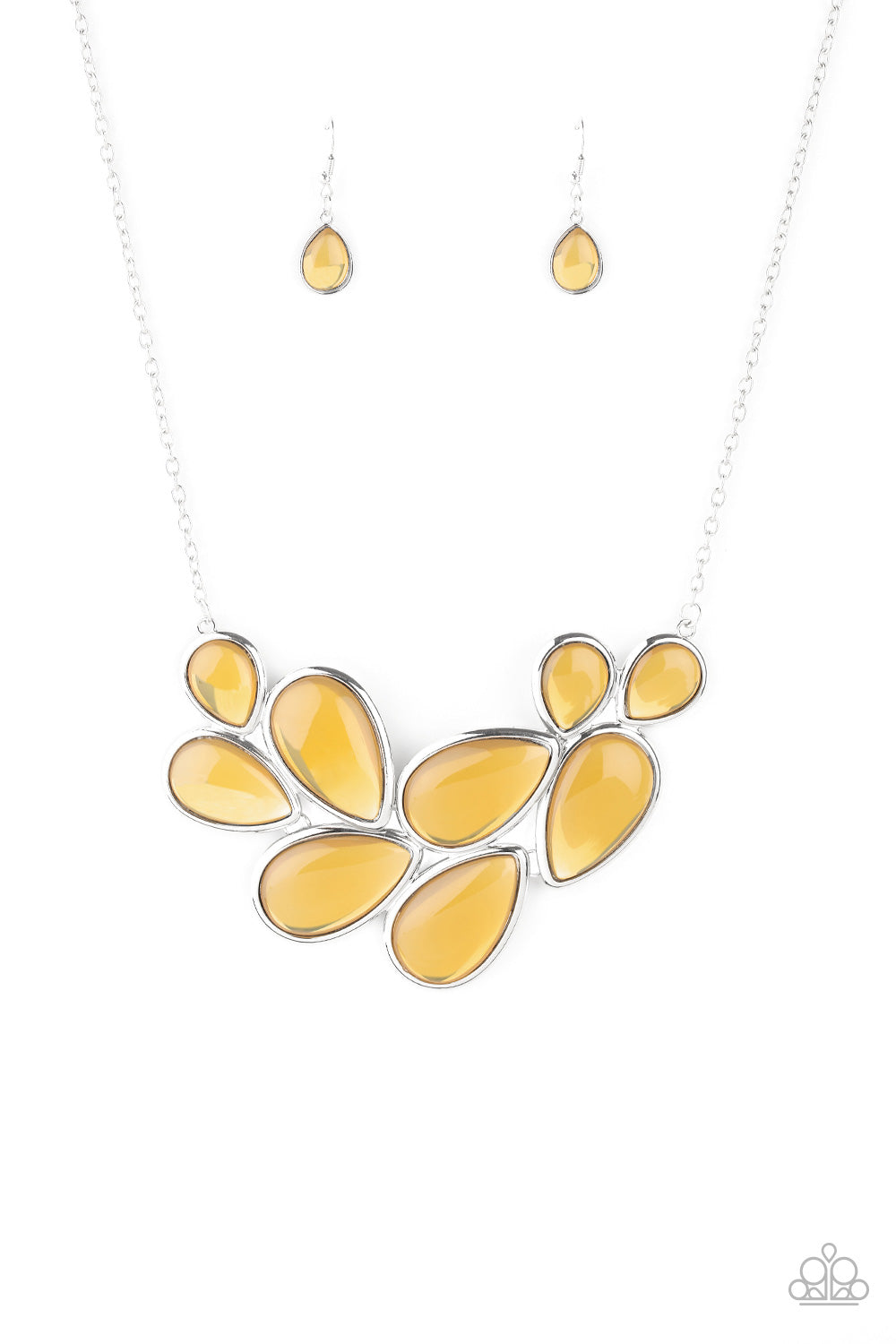 Iridescently Irresistible Necklace__Yellow