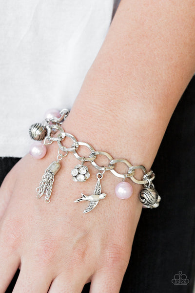 Lady Love Dove Bracelet__Pink