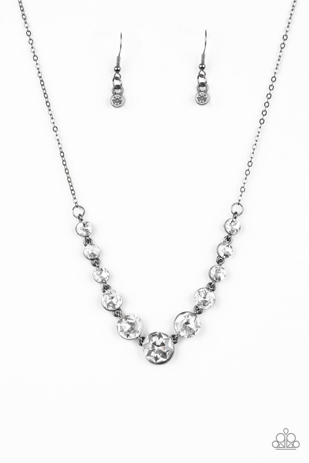 Leading Socialite Necklace__Black