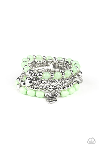 No CHARM Done Bracelet__Green