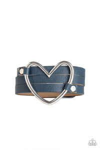 One Love One Heart Bracelet__Blue