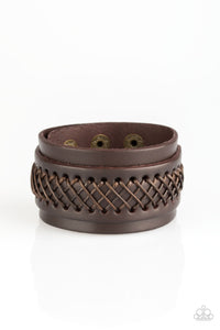 OUTLAW And Order Bracelet__Brown