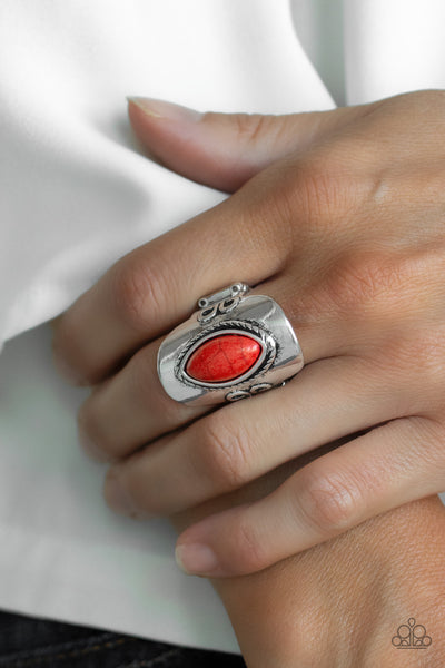 Plain Ride Ring__Red