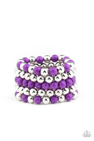 Pop-YOU-lar Culture Bracelet__Purple