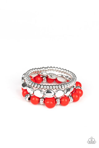 Prismatic Pop Bracelet__Red