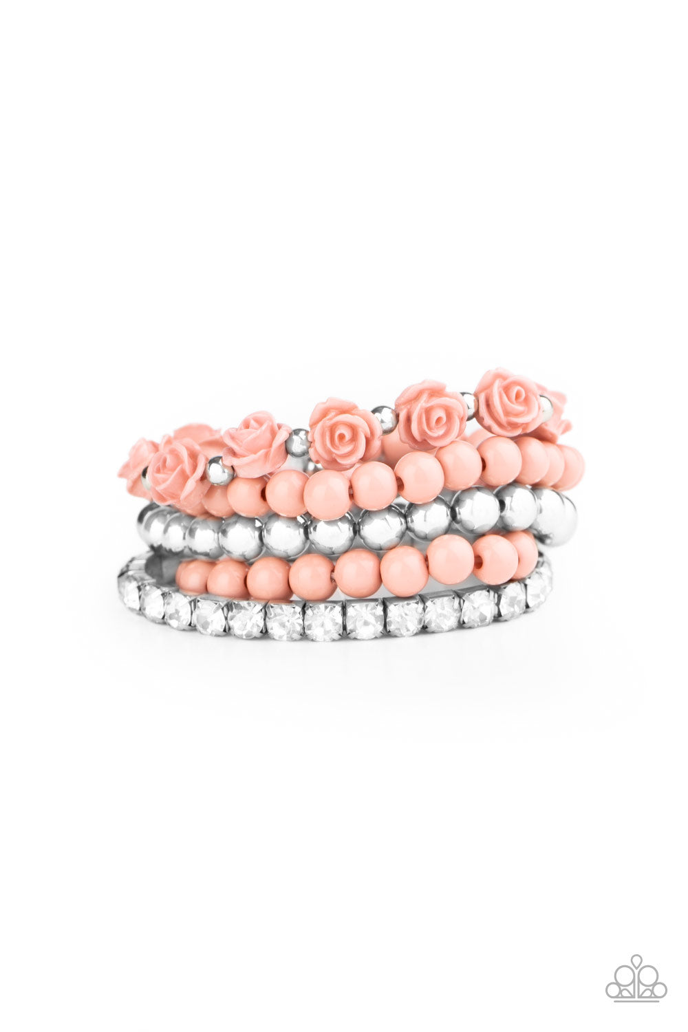 Rose Garden Grandeur Bracelet__Pink