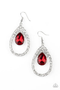 Trendsetting Twinkle Earrings__Red
