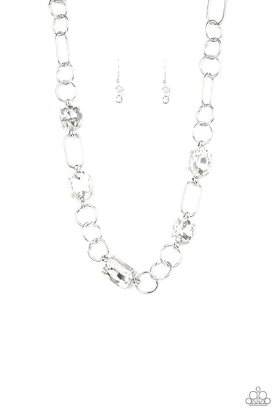 Urban District Necklace__White