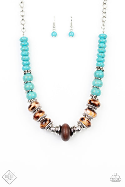 Desert Tranquility Necklace__Blue