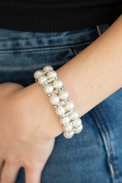 Glowing Glam Bracelet__White