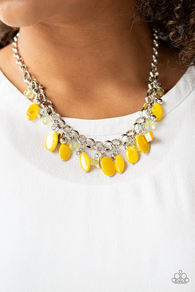 I Want To SEA The World Necklace__Yellow
