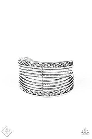 Brace Yourself Bracelet__Silver