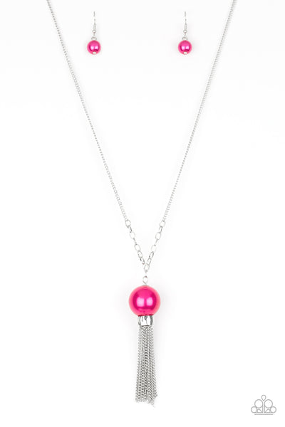 Belle of the Ballroom Necklace__Pink