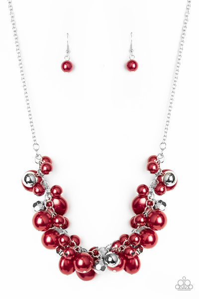 Battle Of The Bombshells Necklace__Red