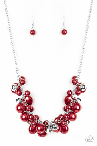 Battle Of The Bombshells Necklace__Red