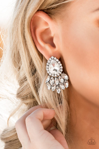 A Breath of Fresh Heir Earrings__White