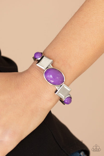abstract Appeal Bracelet__Purple