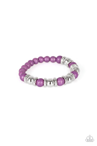 Across The Mesa Bracelet__Purple