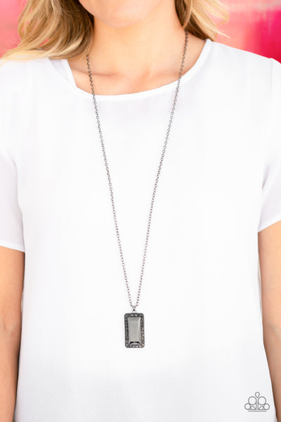 Bada BLING Bada Boom Necklace__Black