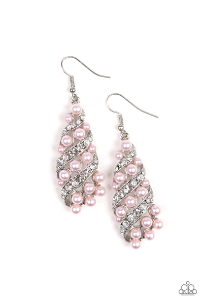 Ballroom Waltz Earrings__Pink