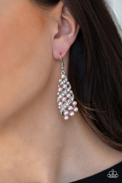 Ballroom Waltz Earrings__Pink