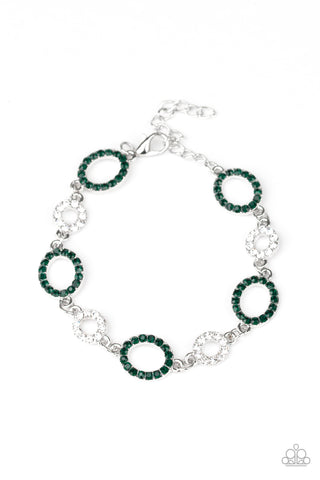 Bubbly Bedazzle Bracelet__Green