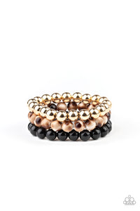 Courageously Couture Bracelet__Black__Multi