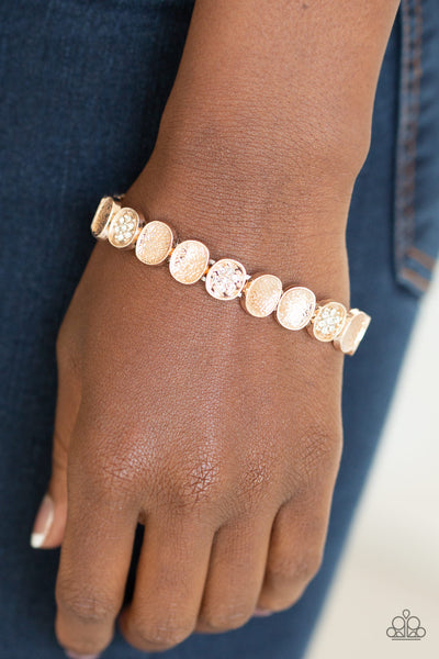 Dainty Queen Bracelet__Rose Gold