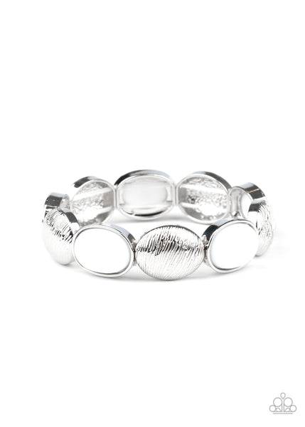 Decadently Dewy Bracelet__White