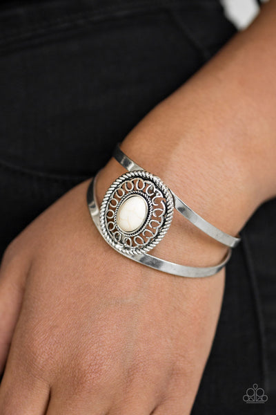 Deep in the Tumbleweeds Bracelet__White
