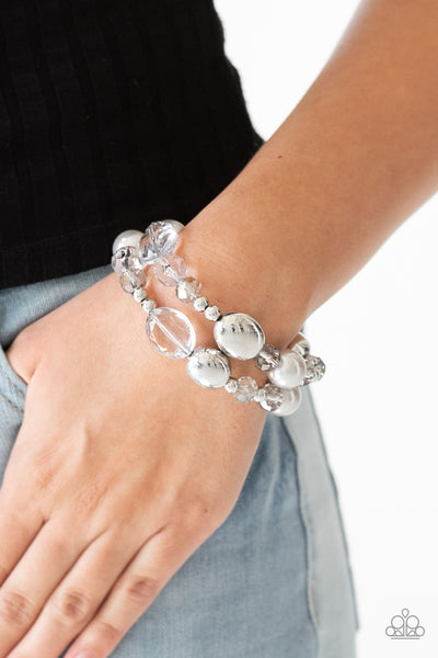 Downtown Dazzle Bracelet__Silver