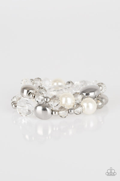 Downtown Dazzle Bracelet__White