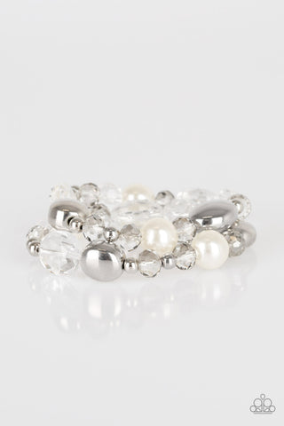 Downtown Dazzle Bracelet__White