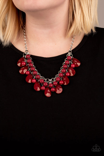 Endless Effervescence Necklace__Red