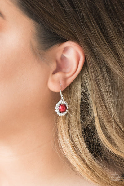 Fashion Show Celebrity Earrings__Red
