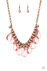 Fashionista Flair Necklace__Copper