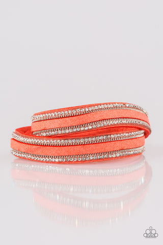 Going For Glam Bracelet__Orange