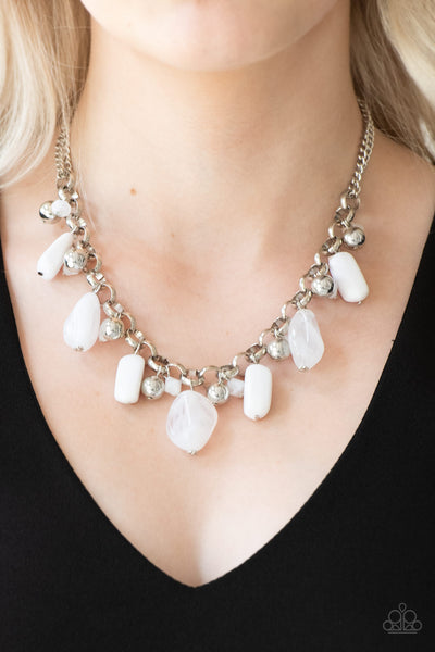 Grand Canyon Grotto Necklace__White
