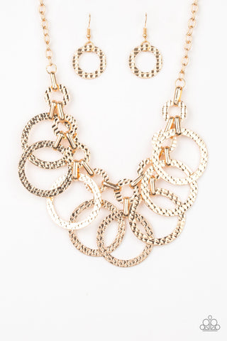 Jammin' Jungle Necklace__Gold