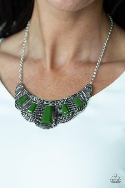 Lion's Den Necklace__Green