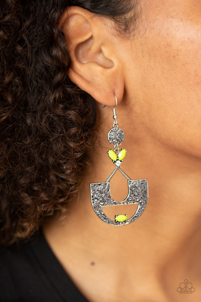 Modern Day Mecca Earrings__Yellow