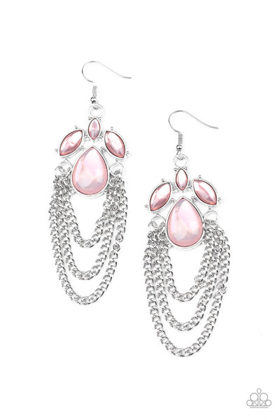 Opalescence Essence Earrings__Pink