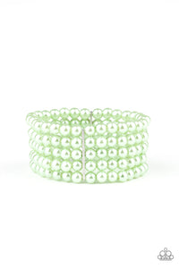Pearl Bliss Bracelet__Green