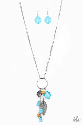 Sky High Necklace__Blue