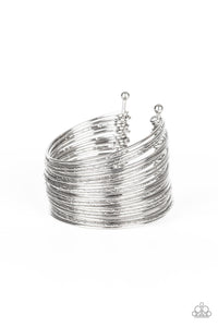 Stacked to the Max Bracelet__Silver