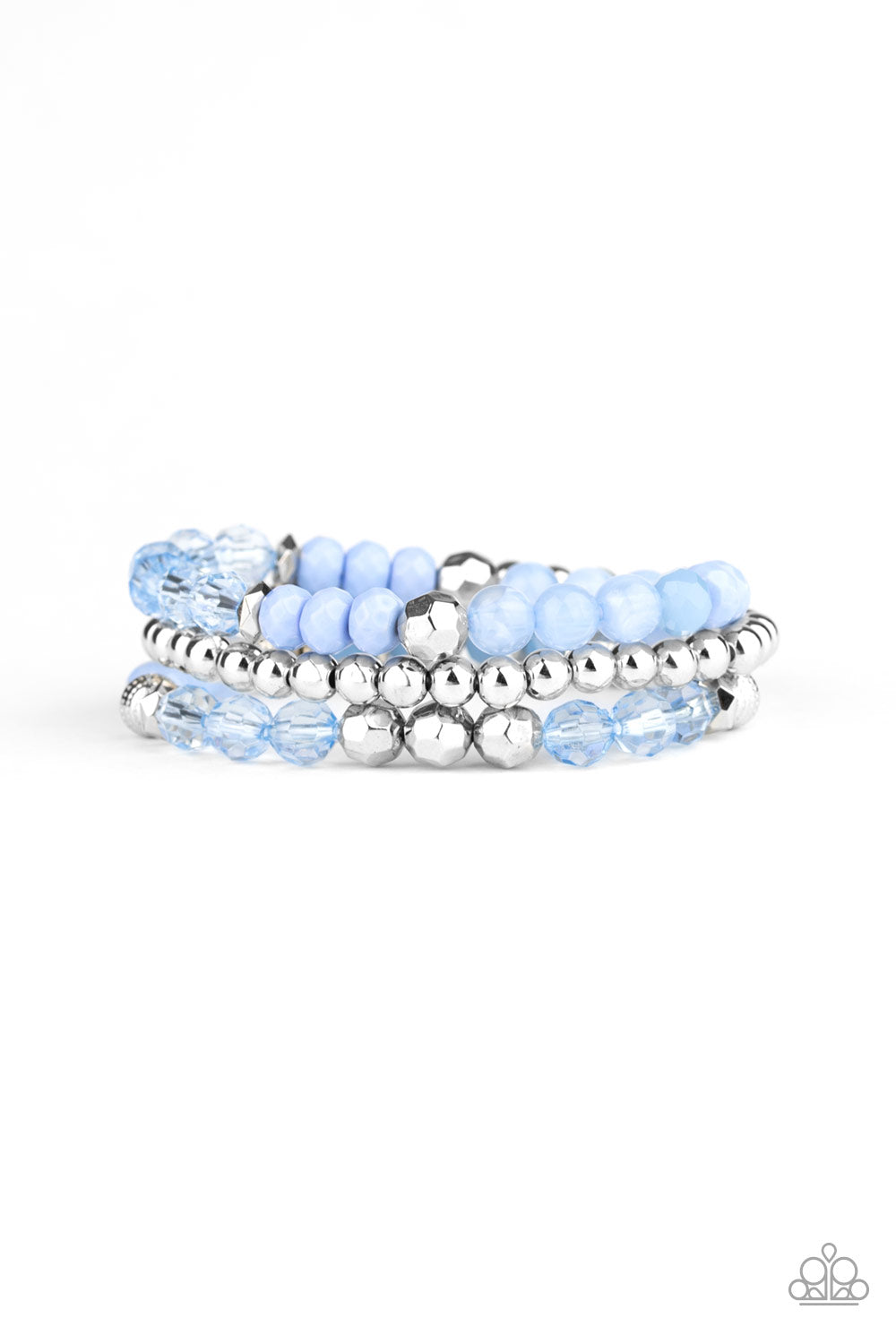 Sugary Shimmer Bracelet__Blue