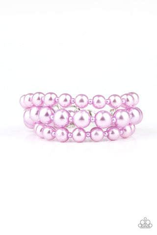 Total PEARL-fection Bracelet__Purple